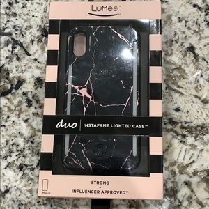 Lumee Duo instafame lighted case for iPhone XR